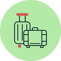 Baggage Vector Icon