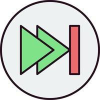 Next button Vector Icon