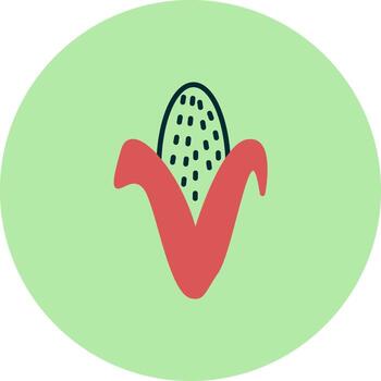 icono de vector de maíz
