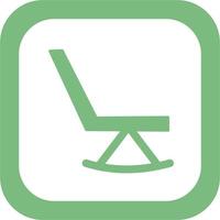 Rocking Chair Vector Icon