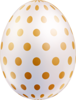 huevos de pascua color dorado png