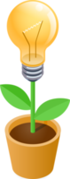 Light bulb tree png