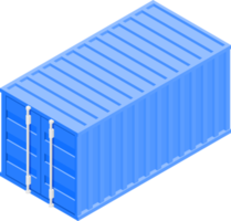 Container isometric symbol png