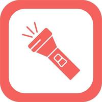 Flashlight Vector Icon