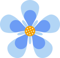 flor floral elementos símbolo ícones coloridos png