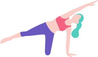 woman exercise fitness workout png