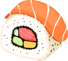 icône de symbole de sushi png