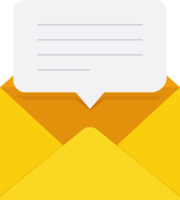 Ilustraciones de correo icono png