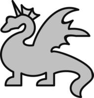 icono de vector de dragón