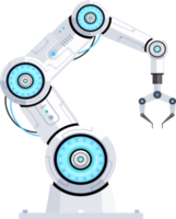 Roboter mit mechanischem Arm png