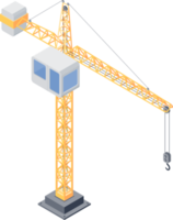 Crane industry illustration png