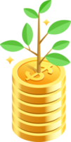 Money tree symbol png