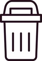 Recycle Bin Vector Icon