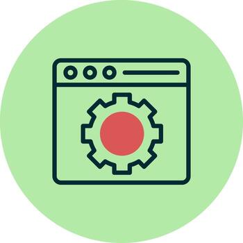 icono de vector de optimización web