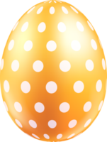 oeufs de pâques couleur or png