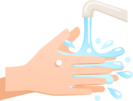 hand washing step png