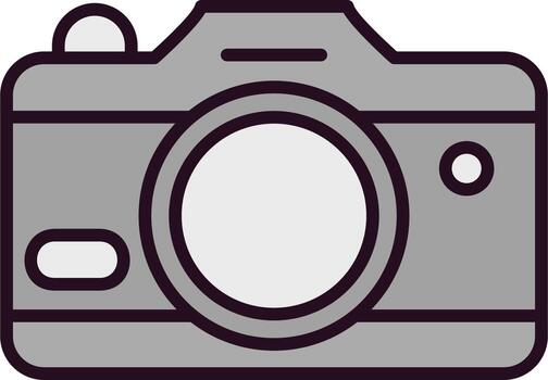 icono de vector de camara