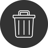 Trash Bin Vector Icon