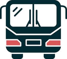 icono de vector de bus