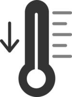 icono de vector de temperatura