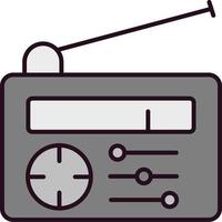 Radio Vector Icon