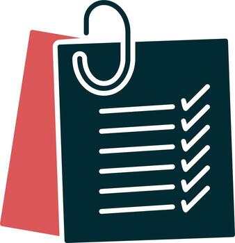 icono de vector de documento