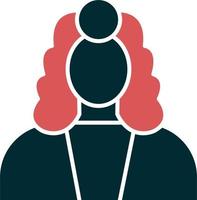 Judge Vector Icon Vector Icon