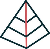 Pyramid Vector Icon