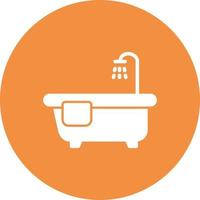 Bath Tub Vector Icon