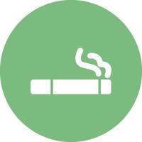 icono de vector de cigarrillo