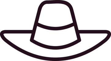 Cowboy Hat Vector Icon