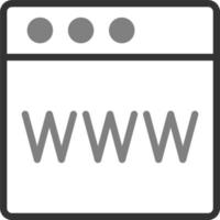 Web Browser Vector Icon