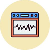 Seismograph Vector Icon