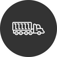 Cargo Truck Vector Icon