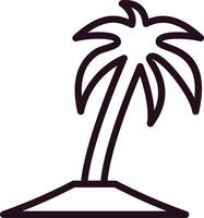 Palm Tree Vector Icon