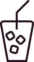 Ice Tea Vector Icon