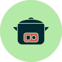 Rice cooker Vector Icon