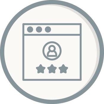 icono de vector de retroalimentación