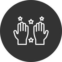 limpiar manos vector icono