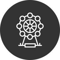 Ferris Wheel Vector Icon