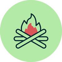 Bonfire Vector Icon