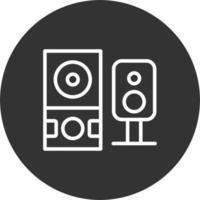 icono de vector de altavoz