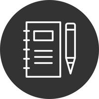 Notebook Vector Icon