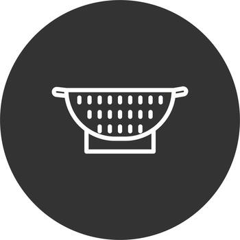 Colander Vector Icon