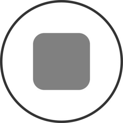 Stop button Vector Icon