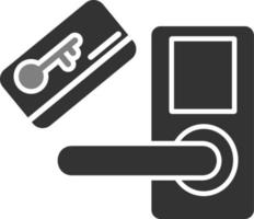 Key card Vector Icon