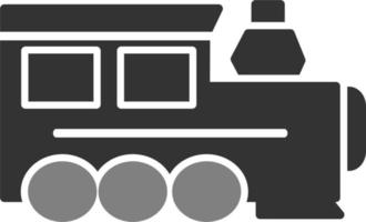 icono de vector de tren