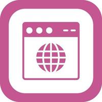 Web Browser Vector Icon