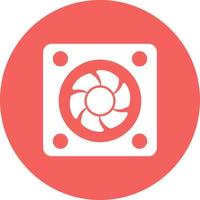 Cooling Fan Vector Icon