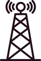 Communication Tower Vector Icon